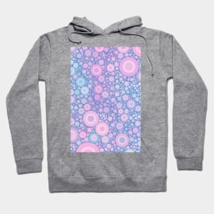 Pastel Jaw Breaker Abstract Polka Dots Pattern Hoodie